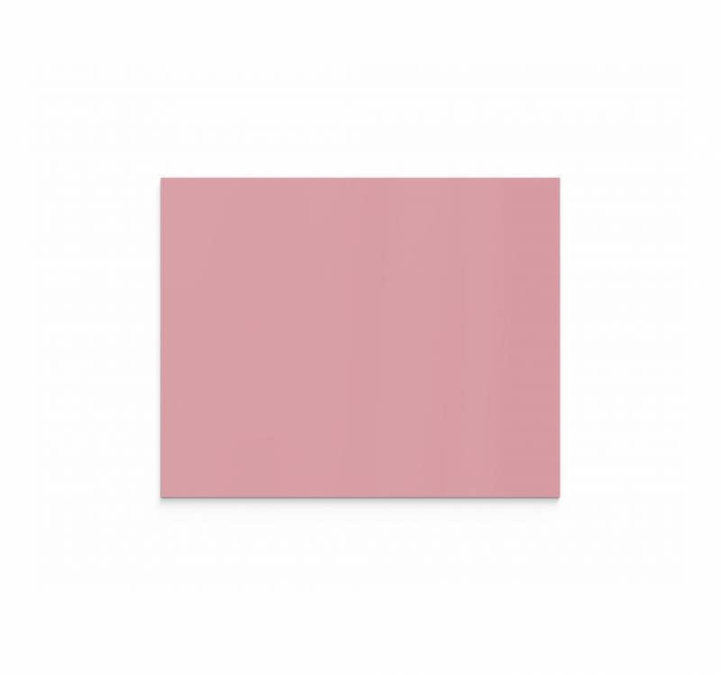 Lintex Mood Wall glastavle 125x100cm Blush, lyserød