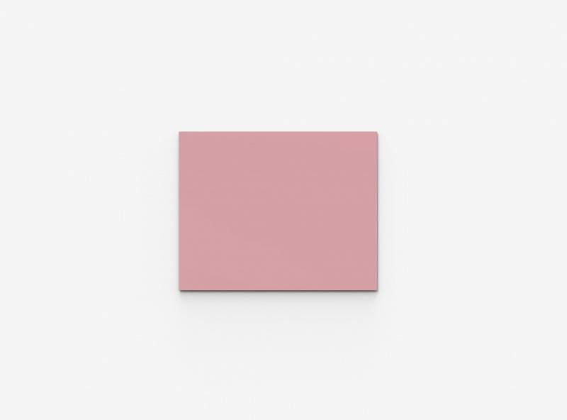 Lintex Mood Wall glastavle 125x100cm Blush, lyserød