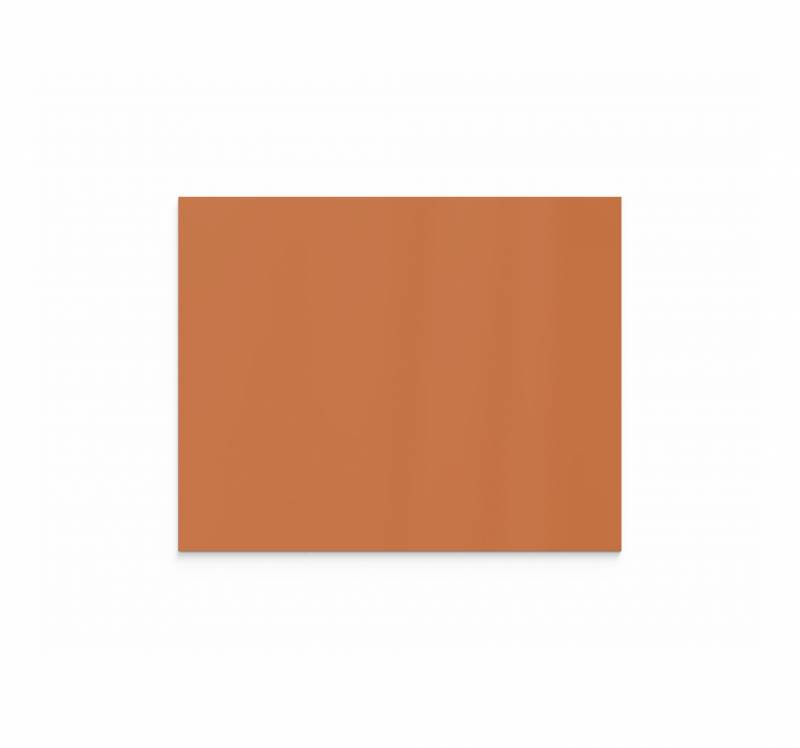 Lintex Mood Wall glastavle 125x100cm Brave, brændt orange