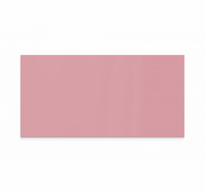 Lintex Mood Wall glastavle 200x100cm Blush, lyserød