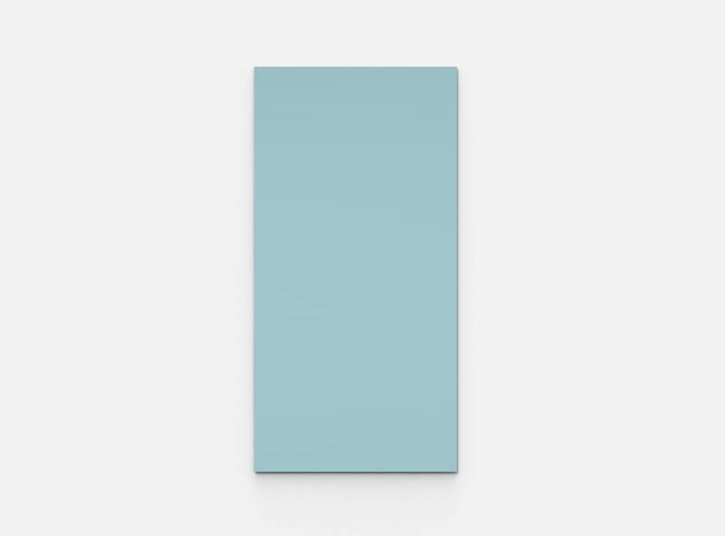 Lintex Mood Wall glastavle 50x150cm Calm, lys blå