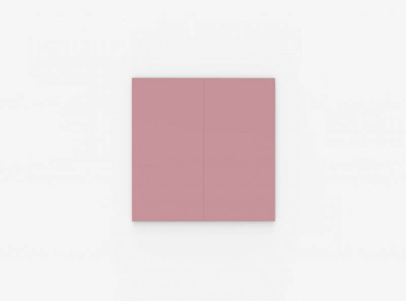 Lintex Silk Spaces glastavle 200x200cm Blush, lyserød