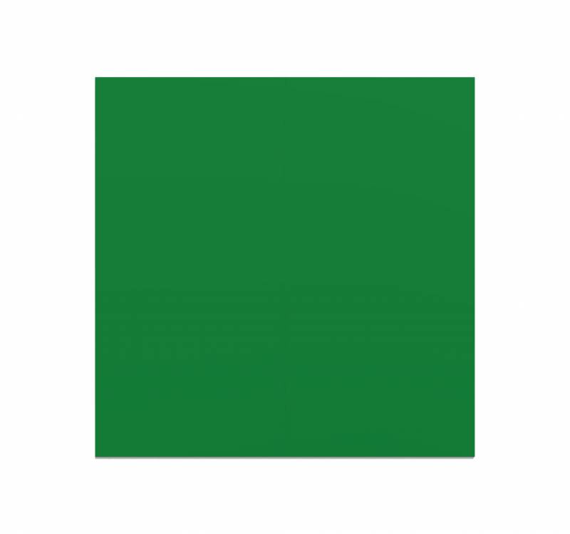 Lintex Silk Spaces glastavle 200x200cm Fearless, grøn