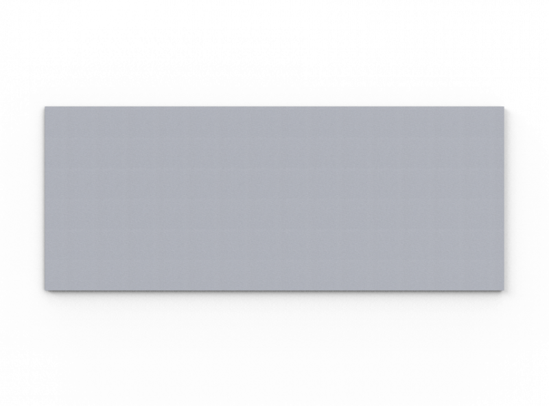 Lintex Textile opslagstavle 300x120cm Fiji stof lys grå