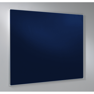 Lintex kridttavle med alu ramme 400x120cm blå