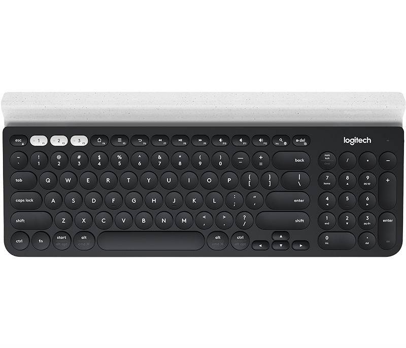 Logitech K780 Multi-Device trådløst tastatur, Grå (Nordic)