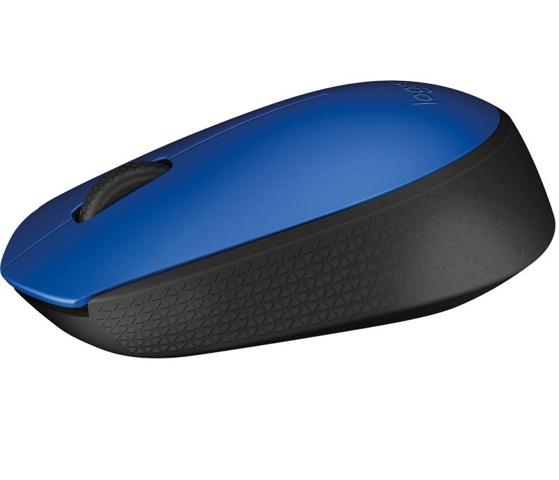 Logitech M171 Wireless Mouse, Blå