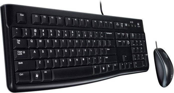 Logitech Tastatur + Mus Logitech MK120 Desktop Corded