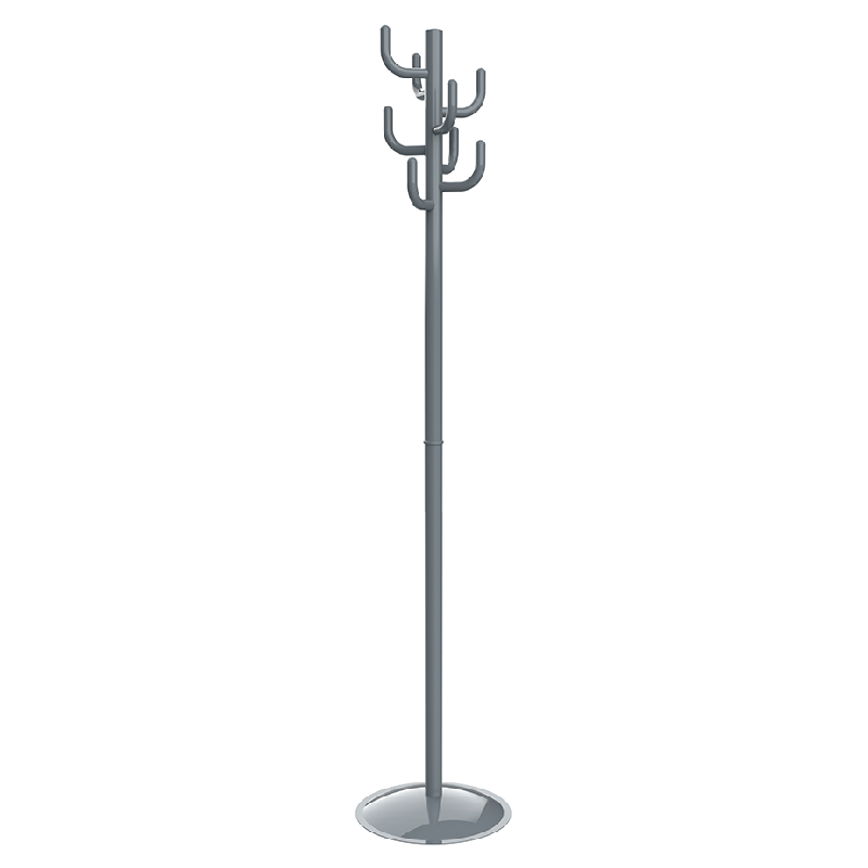 MAULpolaris stumtjener i metal 177cm grå