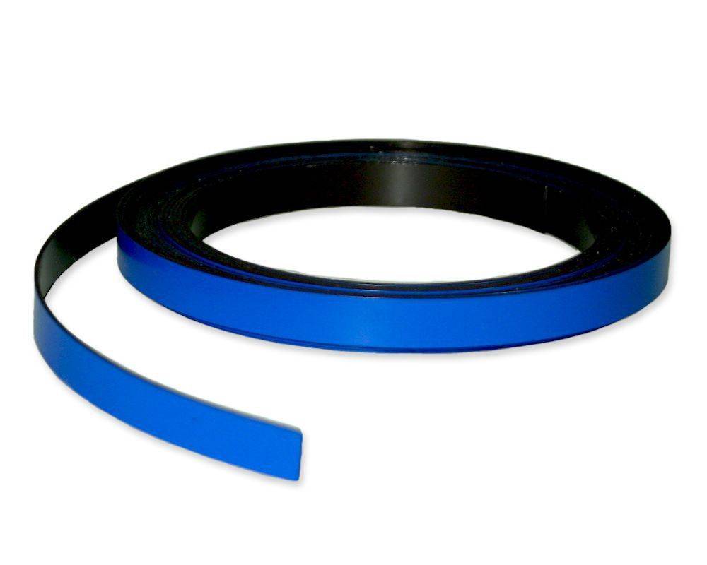 Magnetbånd 10mm x 1 meter højkvalitet blå