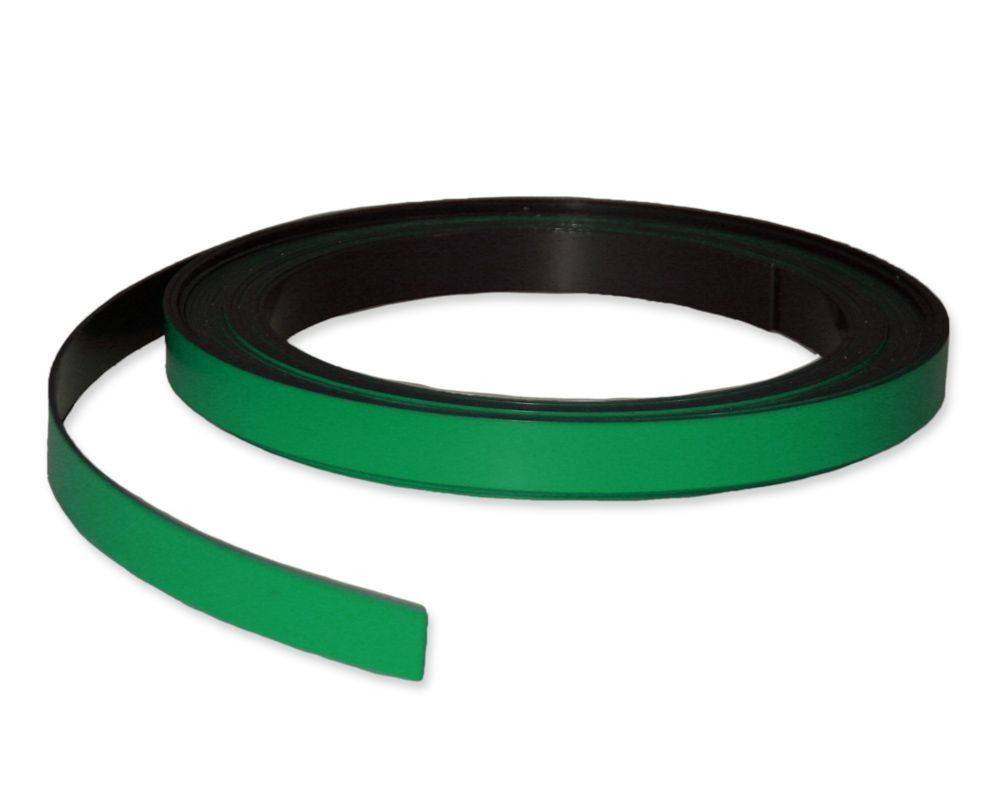 Magnetbånd 10mm x 1 meter højkvalitet grøn