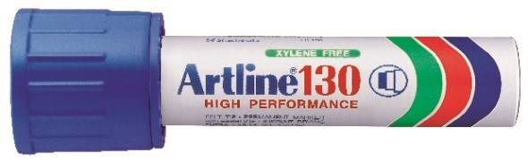 Artline 130 marker blå – 30 mm bred permanent marker