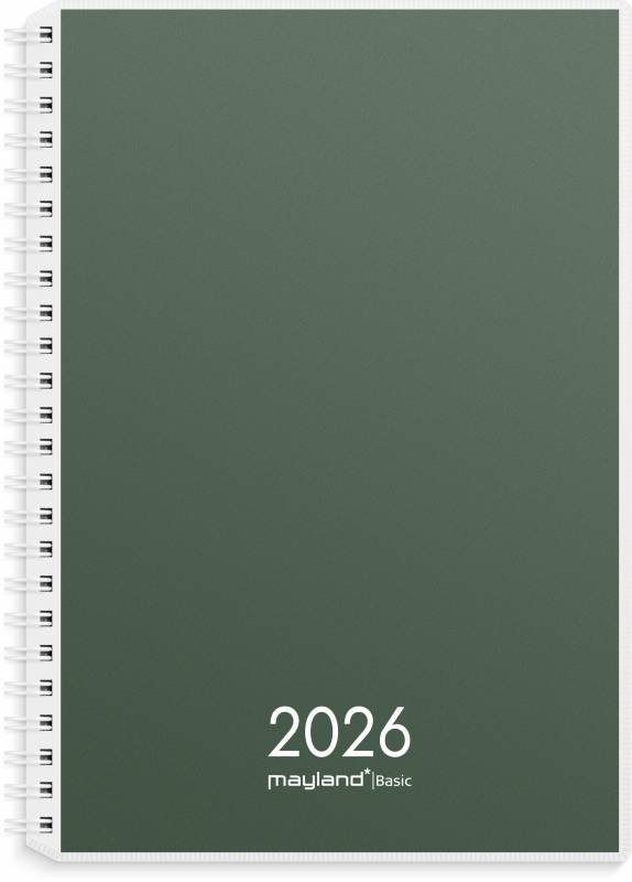 Mayland 2026 Basic ugekalender A5 PP-plast 26267000