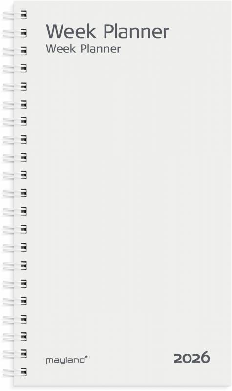 Mayland 2026 Week Planner højformat REFILL 26088500