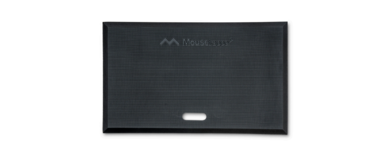Mousetrapper Active XL ergonomisk st&aring;m&aring;tte, sort