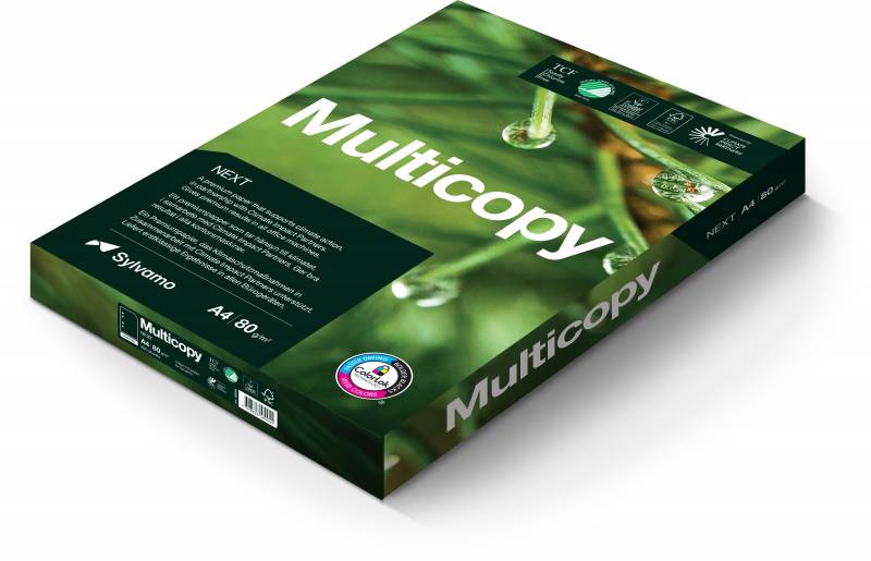 Multicopy Next kopipapir A4 80g, 500 ark