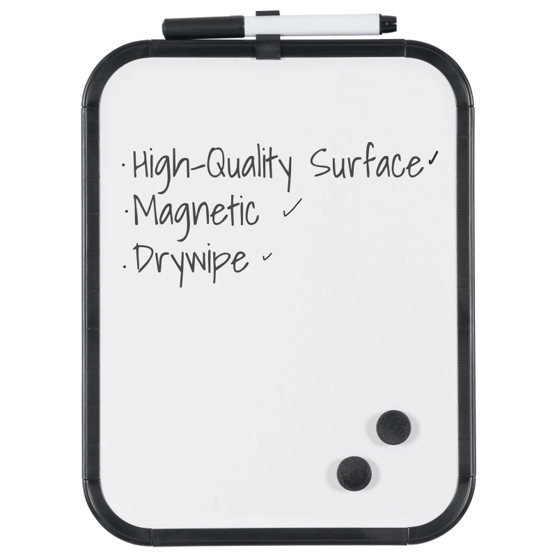Naga Mini whiteboardtavle 21,6x27,9cm med sort ramme