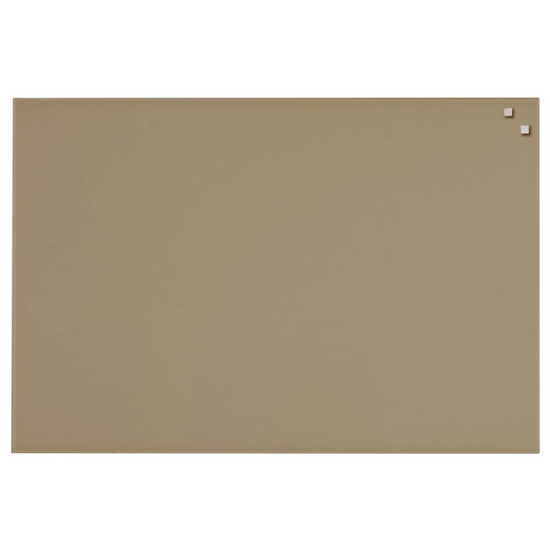 Naga glastavle magnetisk 60x80cm beige