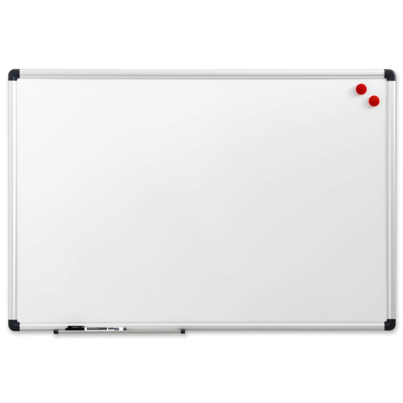 Naga whiteboards 60x90cm magnetisk med aluminiumsramme