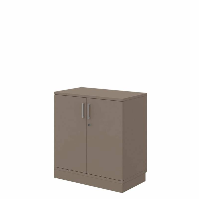 Office Xtra kontorskab med 2 hylder 830x800mm sand