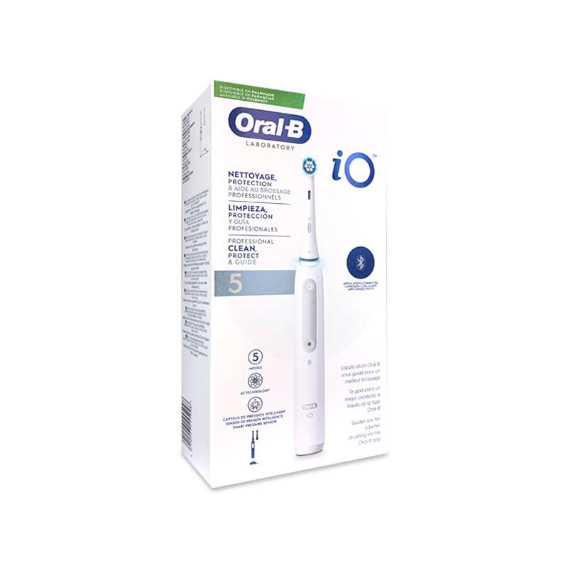 Oral-B iO 5 Laboratory Professional hvid elektrisk tandb&oslash;rste