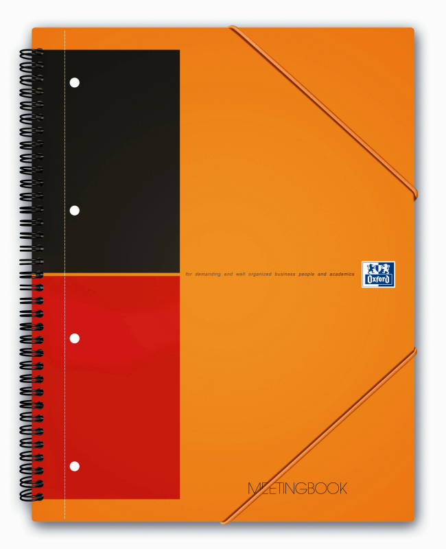 Oxford International MeetingBook A4+ linieret