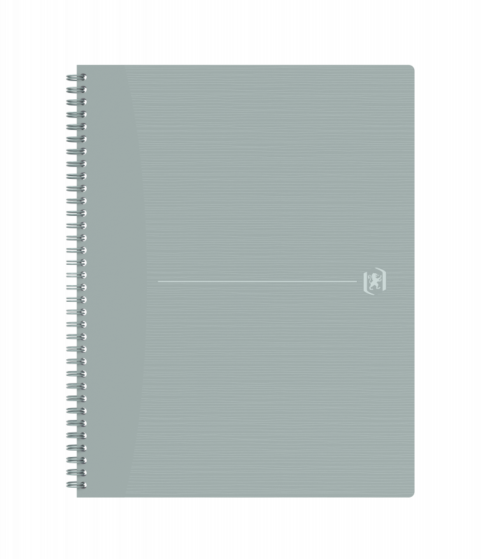 Oxford Origins A4+ dobbelttråd kvadreret notesbog grå