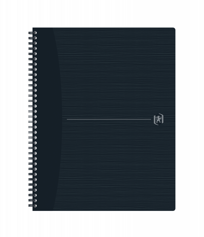 Oxford Origins A4+ dobbelttråd kvadreret notesbog sort