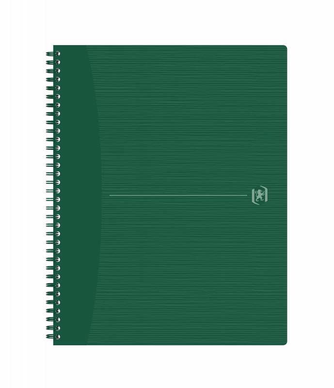 Oxford Origins A4+ dobbelttråd linieret notesbog grøn