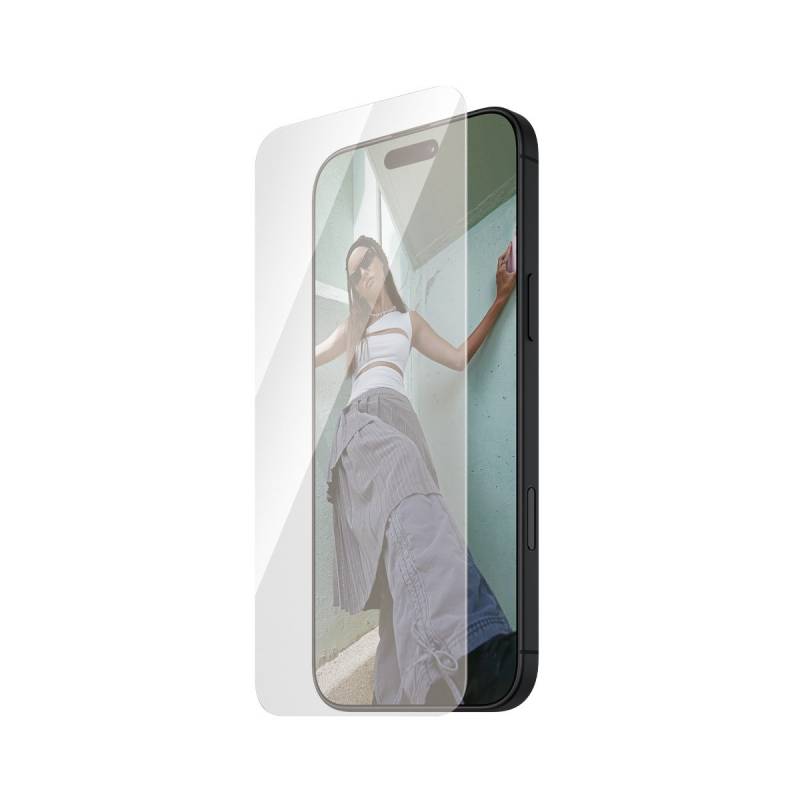 PanzerGlass® SAFE. iPhone 16 Pro Ultra-Wide Fit skærmbeskyttelse 95876