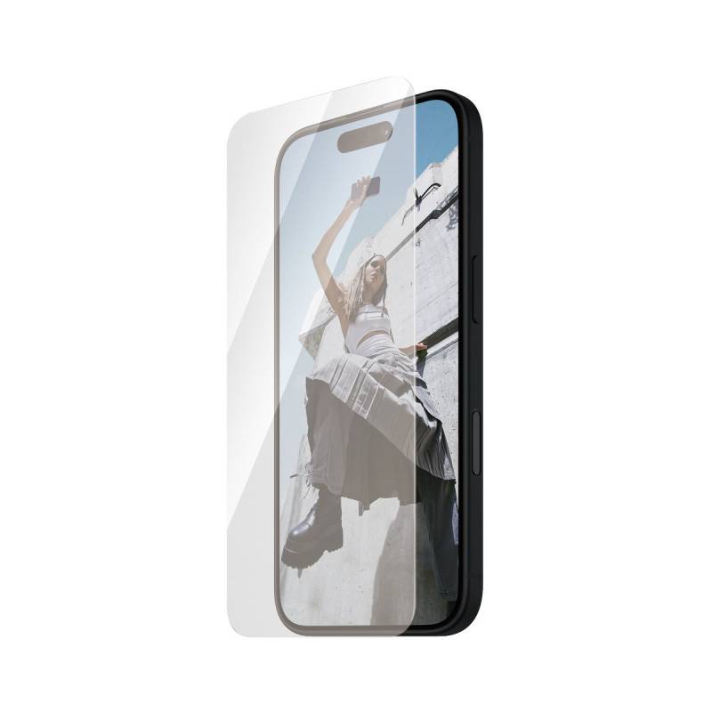 PanzerGlass® SAFE. iPhone 16 Ultra-Wide Fit skærmbeskyttelse 95875