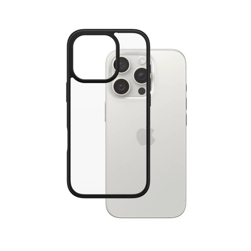 PanzerGlass® iPhone 16 Pro HardCase, sort 1296