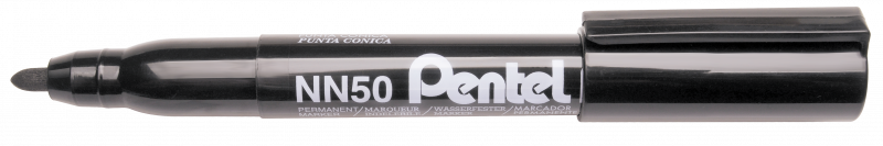 Pentel NN50 Recycled marker med rund spids 5mm sort