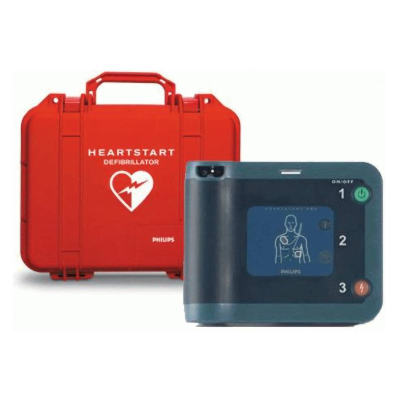 Philips semi automatisk hjertestarter FRx Defibrillator batteri-pads