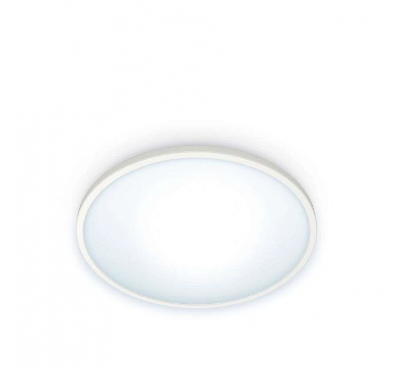 Philips SuperSlim WiZ Ceiling Lofts- og væglampe 16W hvid