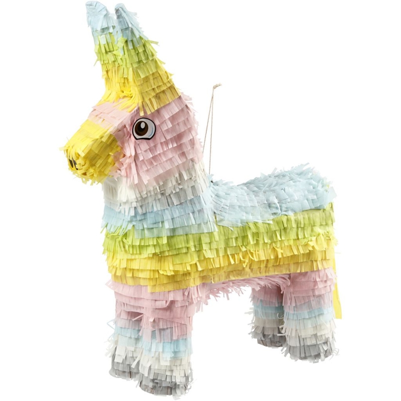 Pi&ntilde;ata 39x13x55 cmi pastelfarver