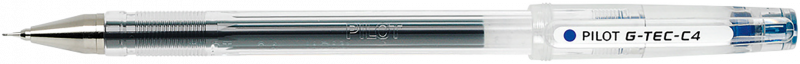 Pilot G-Tec C4 gelpen 0,4mm bl&aring;