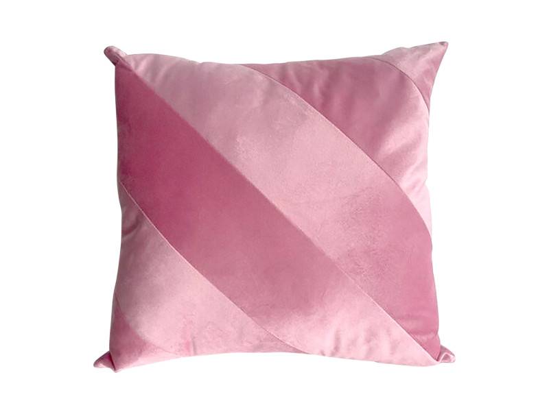 Pude Tono 45x45cm polyester lyserød