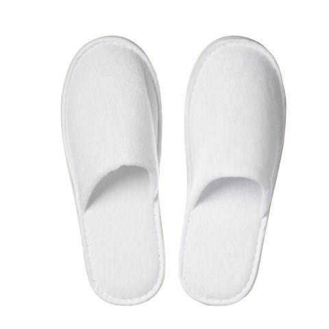 Punto hotel slippers unisize mand/dame hvid
