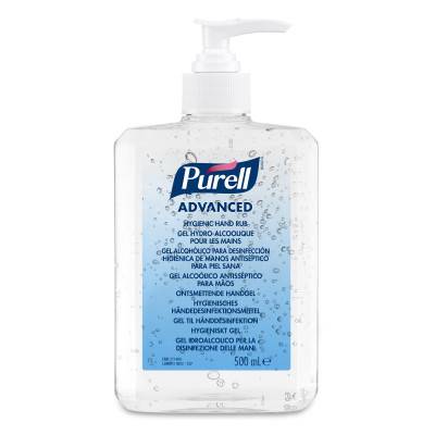 Purell Advanced Gel 70% hånddesinfektion med pumpe 500 ml