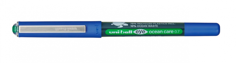 Uni-ball UB-157 Ocean Care 0,7mm rollerpen grøn