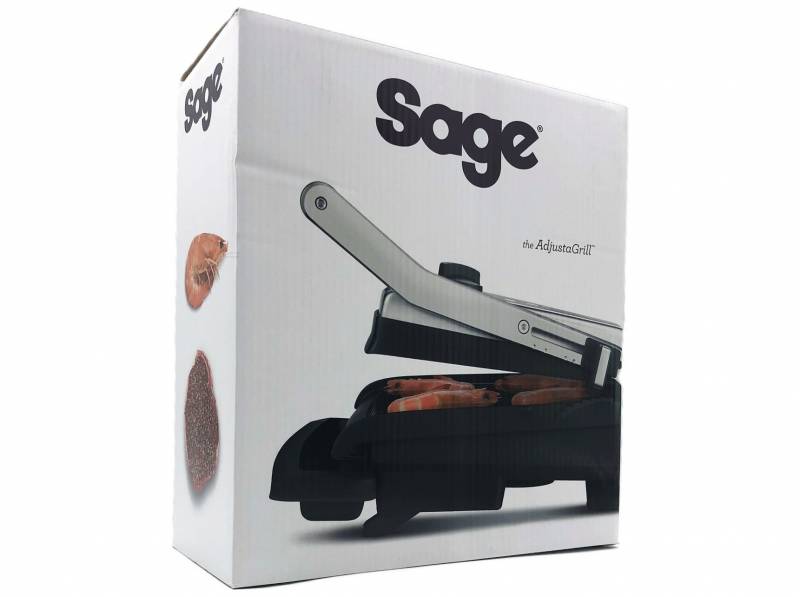Sage SGR200BSS4EEU1 The Adjusta Grill Grill - sandwich bager B&oslash;rstet rustfrit st&aring;l
