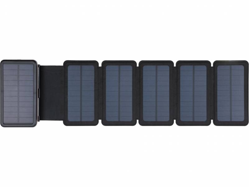 Sandberg Solar 6-Panel Powerbank 20000 mAh sort