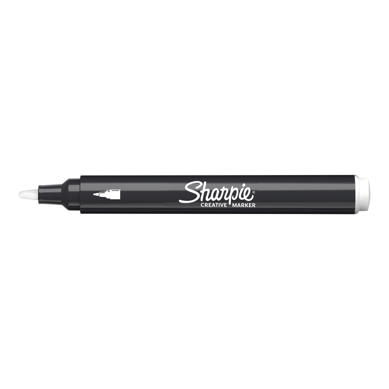 Sharpie Creative Acrylic Marker akrylmarker med rund spids hvid