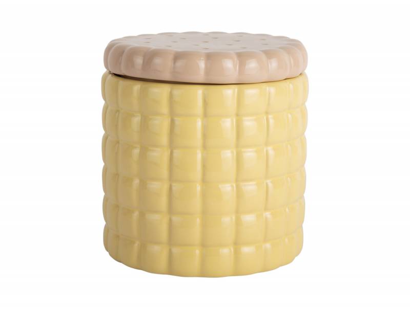 Skål Biscuit Box Ø14,2cm keramik gul