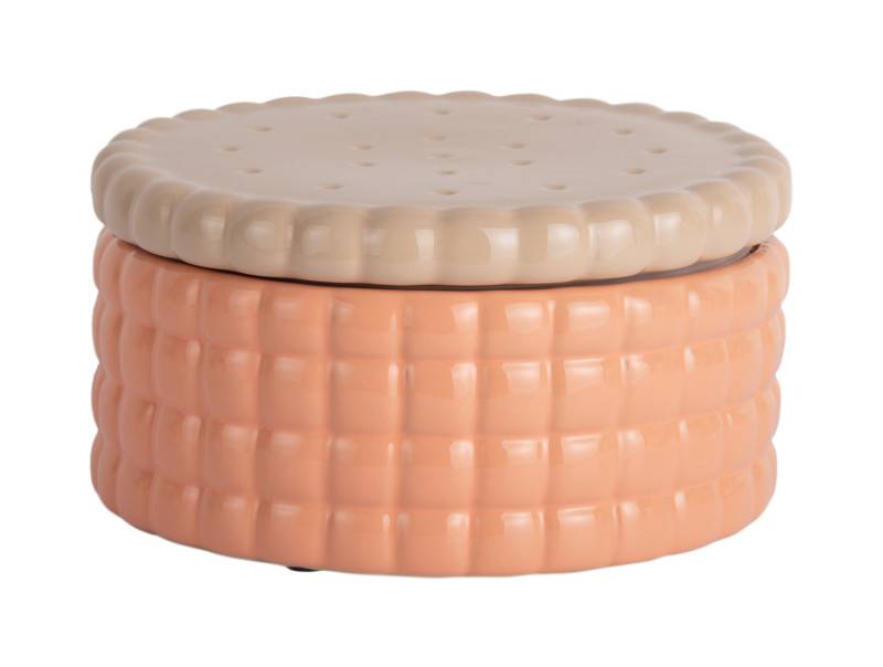 Skål Biscuit Box Ø20cm keramik orange