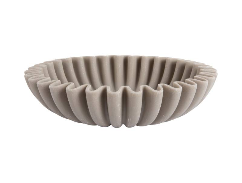 Skål Wave Ø30cm grå
