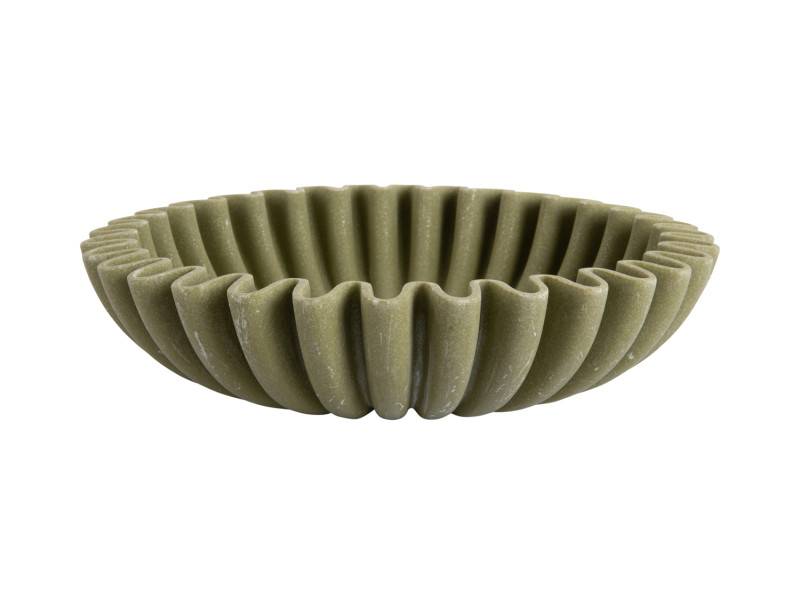 Skål Wave Ø30cm grøn