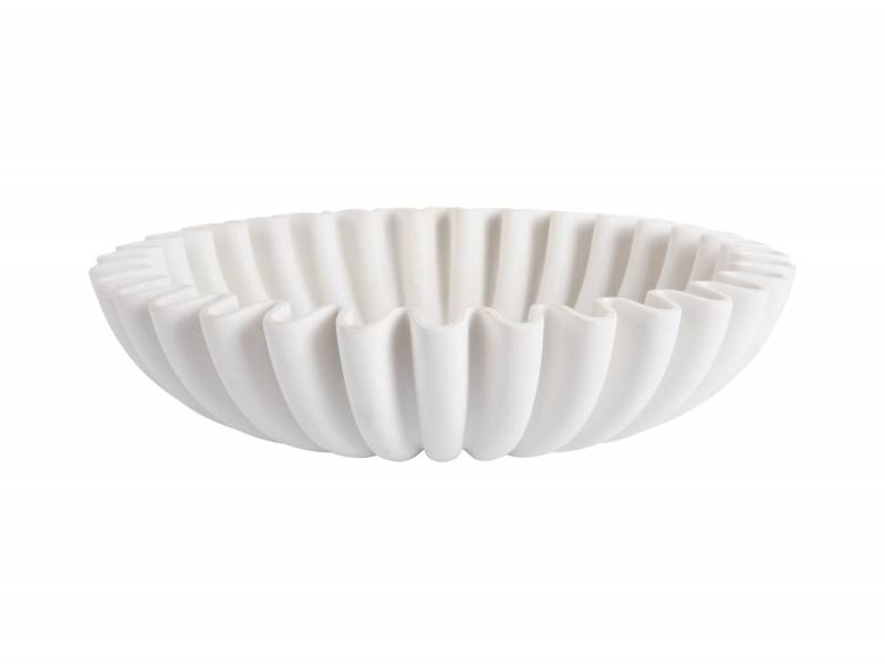 Skål Wave Ø30cm hvid