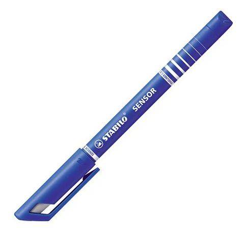 10 stk. Stabilo Sensor Fineliner Nr.189, Blå